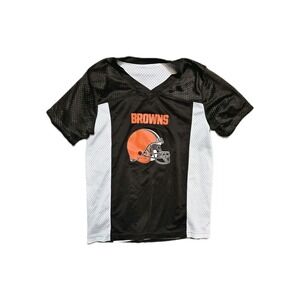 nfl CLEVELAND BROWNS reversible jersey youth Large Revirsable